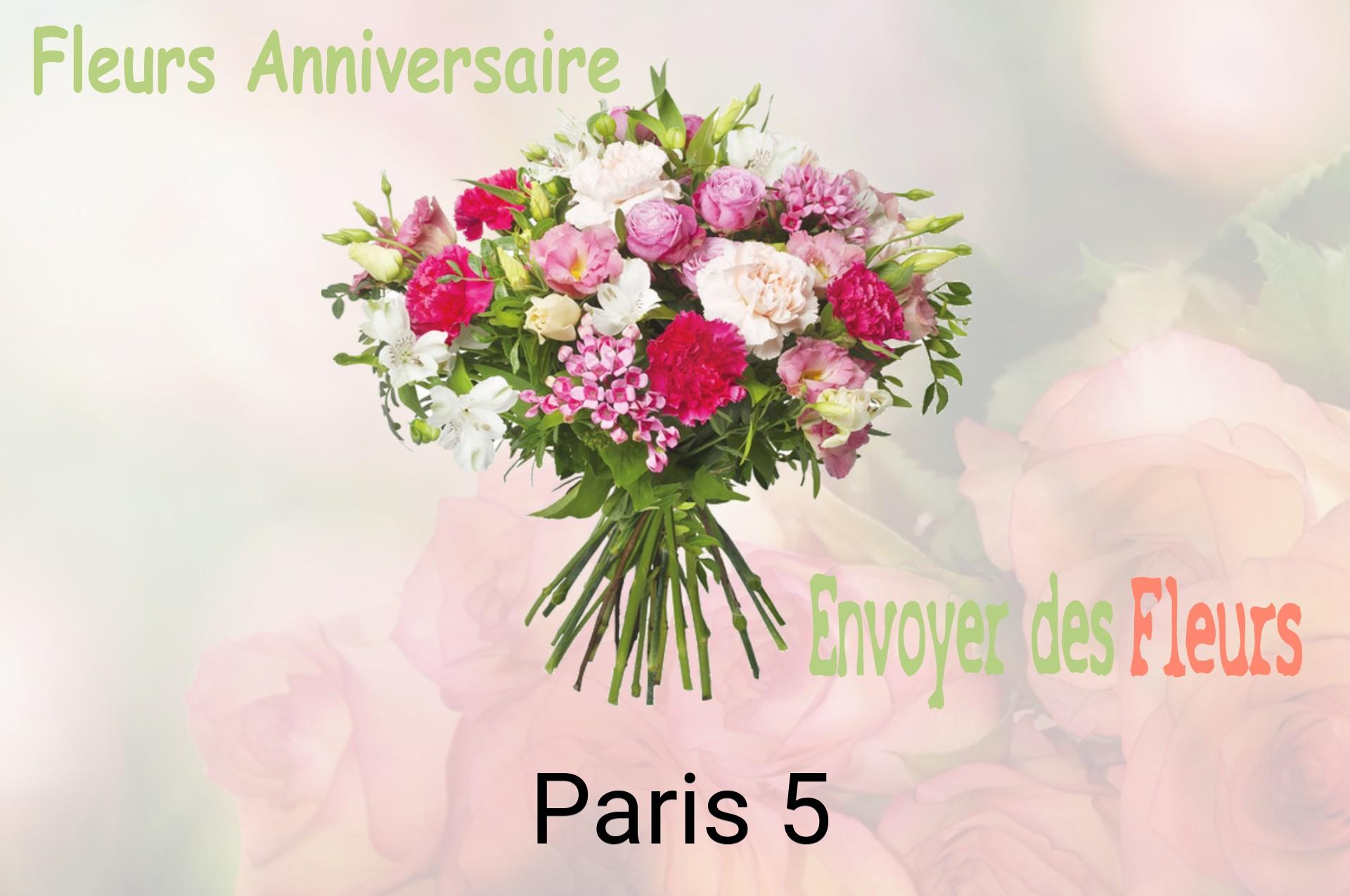 Bouquet de fleurs d’anniversaire livré à Paris-5